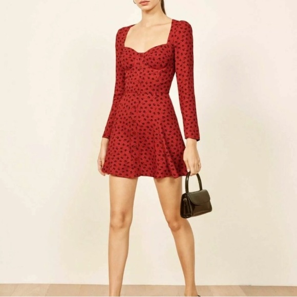 Reformation Dresses & Skirts - Reformation Milla Fit & Flare Mini Dress Tamara